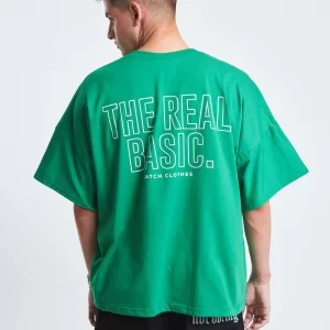 Remera real boxy fit verde - Imagen 2